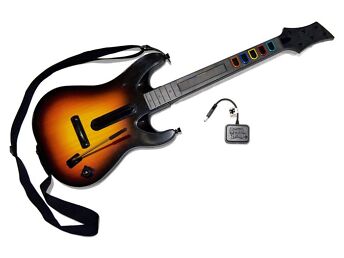 GUITAR HERO PS3 JUHTMEVABA KITARR + KONTROLLER - GARANTII