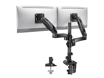 HUANUO HNDS8 DOUBLE - DUAL MONITOR MOUNT - TOPELTMONITORI LAUAKINNITUS - HOIDIK 13-32" - GARANTII