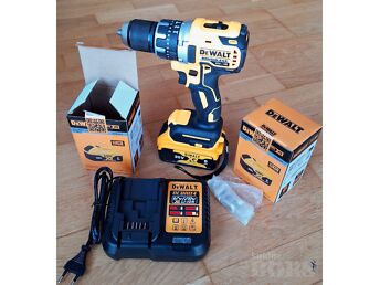 DEWALT LÖÖKDRELL DCD 796 20V(MAX)13MM+2 AKUT 6AH+LAADIJA(UUED)