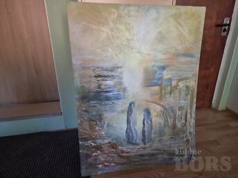KUNST MAAL DEKORATSIOON LAIUS 88 CM KÕRGUS 115 CM