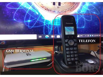 DIGITAALNE RAADIOTELEFON PANASONIC+GSM TERMINAL