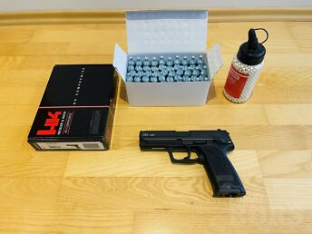UUS UMAREX HECKLER&KOCH USP AIRSOFT 6MM CO2 BLOWBACK