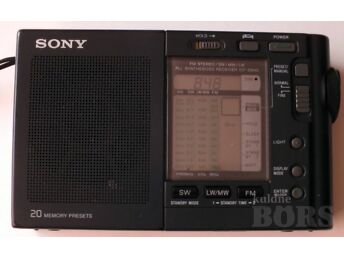 RADIO SONY FM/SW/MW/LW