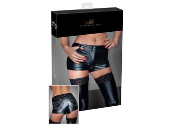 NOIR WETLOOK LUKUGA JALGEVAHEGA SHORTSID