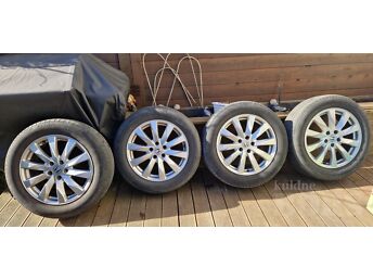 HONDA CR-V R18 ORIGINAALVELJED + SUVEREHVID BRIDGESTONE ALENZA 001 225/60/18 DOT 3319 MUSTRIJÄÄK 4,5 MM