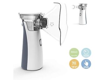 UUEVÄÄRNE KAASASKANTAV KÄSI NEBULISAATOR PORTABLE NEBULIZER N2AA - GARANTII
