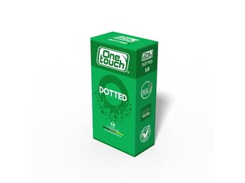 ONE TOUCH DOTTED / MUMMULISED KONDOOMID 12TK