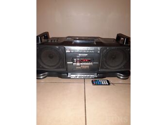 SHARP WQ-T360H X-BASS