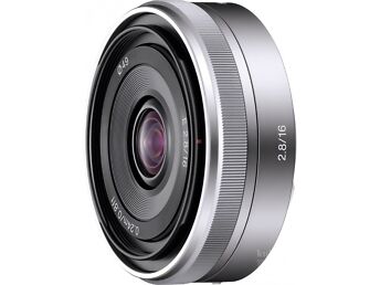 HÜBRIID FOTOKAAMERA OBJEKTIIV SONY E 16MM F/2.8 - GARANTII