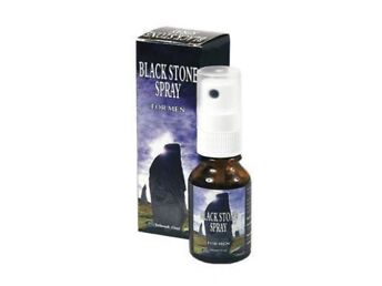 BLACK STONE SPRAY 15 ML, SEKSUAALAKTI PIKENDAJA
