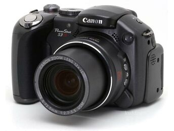 DIGIKAAMERA CANON POWERSHOT S3 IS - GARANTII