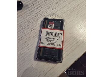 SÜLEARVUTI MÄLU KINGSTON KCP556SS8-16 SODIMM 1X16GB 5600MHZ UUS!