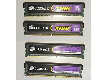 MÄLU LAUARVUTILE DDR2 CORSAIR 2 X 1 GB