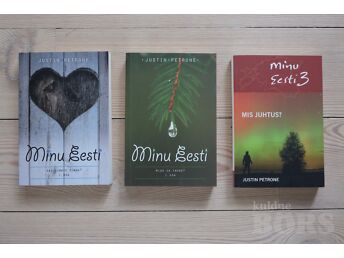 JUSTIN PTRONE "MINU EESTI" OSAD 1,2,3 - NAGU UUED!!!