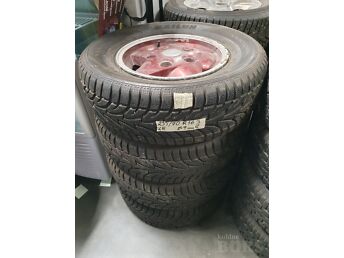 TALVEREHVID + VALUVELJED 235/70 R16 / 5X120 / SAILUN ICE BLAZER WST1 / 8-9MM / M+S / LAND ROVER DISCOVERY 1, 2
