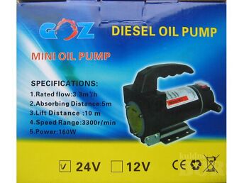 VÕIMAS 12 VÕI 24 VOLDINE KÜTTEPUMP