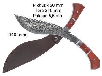 MATŠEETE, KUKRI, TANTO