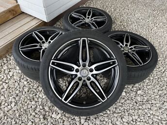 MERCEDES-BENZ 19” AMG ORIGINAAL VALUVELJED + SUVEREHVID