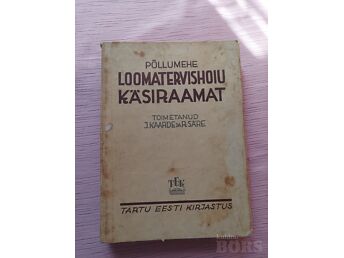 PÕLLUMEHE LOOMATERVISHOIU KÄSIRAAMAT