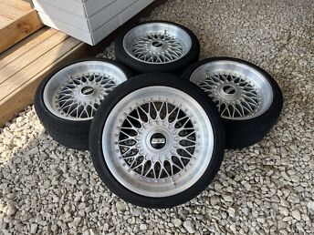 BMW BBS RC090 17” ORIG. VALUVELJED + SUVEREHVID