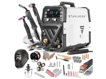STAHLWERK CTM-250 PULS PRO 6-IN-1 KOMBINEERITUD KEEVITUSMASIN 200 A
