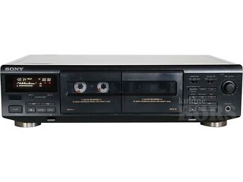 TOPELT KASSETTDEKK SONY TC-WE405 - STEREO - GARANTII