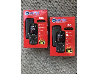 MKTEL 106 FEATURE PHONE 1.77" DISPLAY 800MAH BATTERY DUAL SIM DUAL STANDBY STRONG TORCH MP3 MP4 FM RADIO BLUETOOTH GPRS