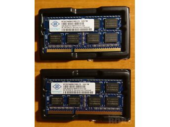 4GB (2 X 2GB), SO-DIMM, DDR3, 1333MHZ, PC3-10600, 1.5V, 204 PIN