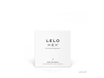 LELO HEX KONDOOMID 3TK