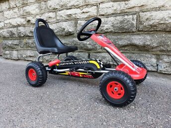 UUS PEDAALIDEGA AUTO GO-KART STAMP - GARANTII