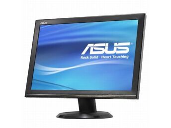 19" LCD MONITOR ASUS VW192S - KÕLARITEGA - GARANTII