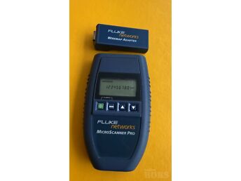 FLUKE NETWORKS MICROSCANNER PRO CAT-KAABLI TESTER
