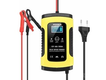 FOXSUR 12V AKU LAADIJA BATTERY PULSE CHARGER REPAIR