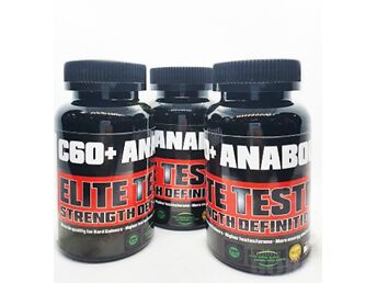 C60+ ANABOL ELITE TESTO, TESTOSTEROONITÕSTJA 100CPS