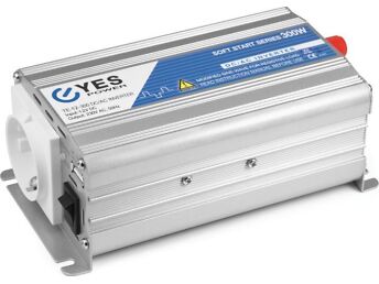 INVERTER YES DC/AC 24V/230VAC 300W SOFT START + USB