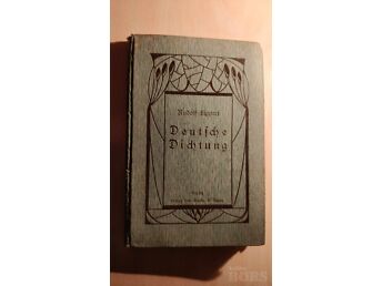 DEUTSCHE DICHTUNG RUDOLF LIPPERT 1908