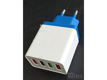4 USB PEASAGA ADAPTER KIIRLAADIJA 5VX3A