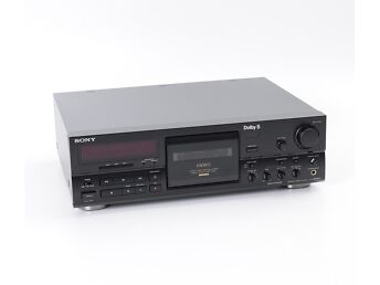 3 HELIPEAGA KASSETT DEKK SONY TC-K808ES - MUST - GARANTII