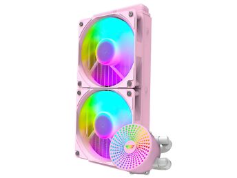 PROTSESSORI JAHUTI DARKFLASH DC240 ARGB - ROOSA - GARANTII