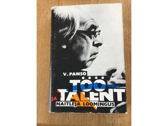 V.PANSO “TÖÖTALENT NÄITLEJA LOOMINGUS”