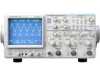 3 KANALIGA OSTSILLOSKOOP KENWOOD CS-5450 50MHZ 3 CHANNEL OSCILLOSCOPE - GARANTII