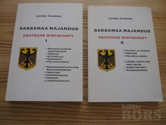 SAKSAMAA MAJANDUS I-II / AUTORIPOOLSE PÜHENDUSEGA!