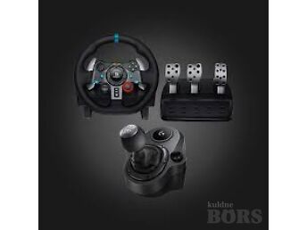 LOGITECH G29 ROOL, PEDAALID, KÄIGUKAST SONY PS4/PS5/PC