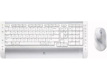 JUHTMEVABA MULTIMEEDIA KLAVIATUURI JA HIIRE KOMPLEKT MAC'I ARVUTITELE LOGITECH S530 - GARANTII.