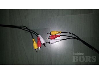 JUHE 3X RCA -- 3X RCA, 1,5 M