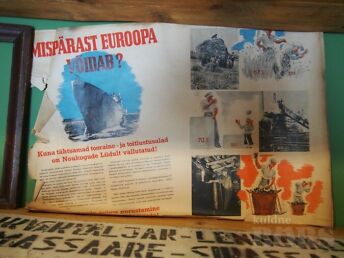II MS AEGNE PLAKAT - MISPÄRAST EUROOPA VÕIDAB