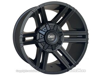 DIRT A.T. AT D102 FLATBLACK 10X20 6X135/139.7 ET-25 CB106.1