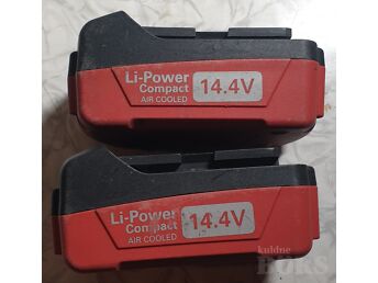 METABO AKU 14,4 V 2 TK. ILUSTI TÖÖTAVAD