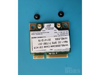 SÜLEARVUTI WIFI KAART INTEL DUAL BAND WIRELESS‑N 7260