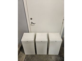 TORK B1 PRÜGIKAST METALLIST 50L, VALGE, 3TK